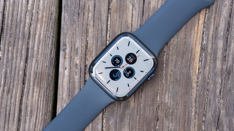 Apple logo Series-7 watch (Blue)