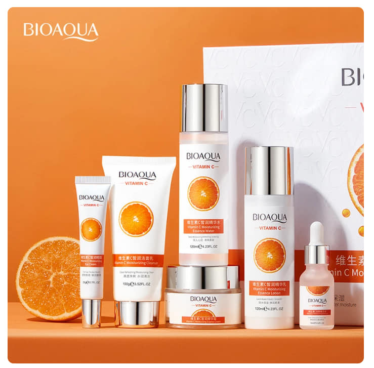 BIOAQUA Vitamin C Facial Care Set