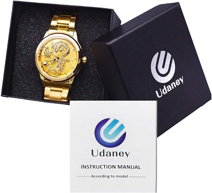 Fashion Dragon watch (Gold)