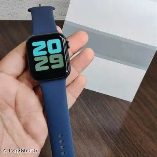 Apple logo Series-7 watch (Blue)