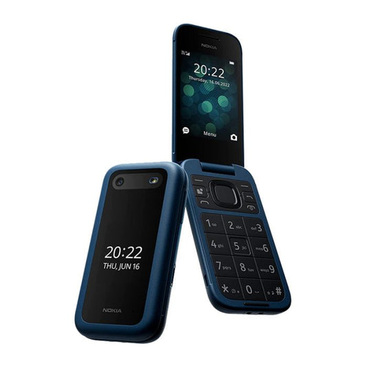 Nokia 2660 Flip Feature Phone with 2.8" display, 4G Connectivity